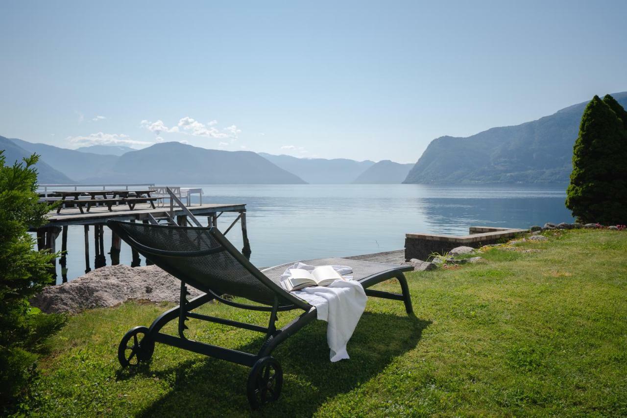 Leikanger Fjordhotel - Unike Hoteller Dış mekan fotoğraf