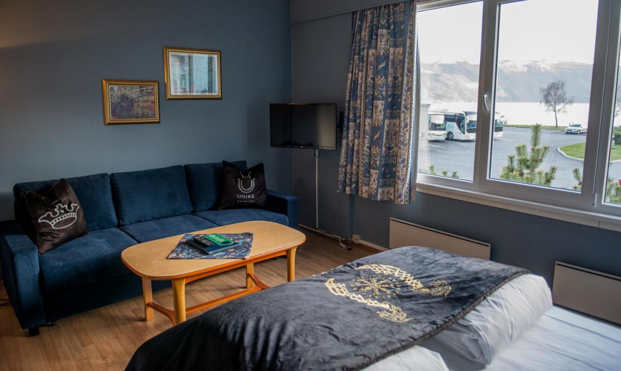Leikanger Fjordhotel - Unike Hoteller Dış mekan fotoğraf
